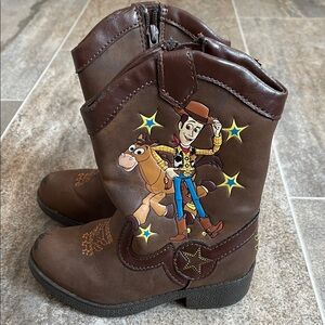 Disney Brown Woody and Bullseye Kids Boots